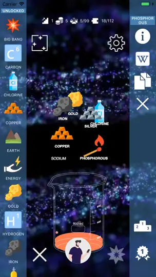 Screenshot von Chemyst auf dem iPhone 4