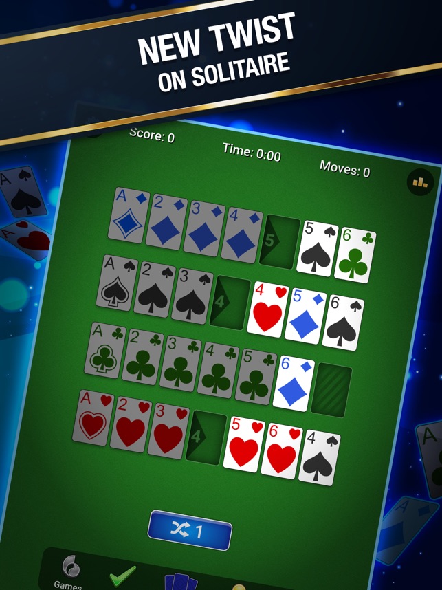 Addiction Solitaire jogo de cartas versão móvel andróide iOS apk