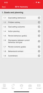 BCT Taxonomy screenshot #2 for iPhone