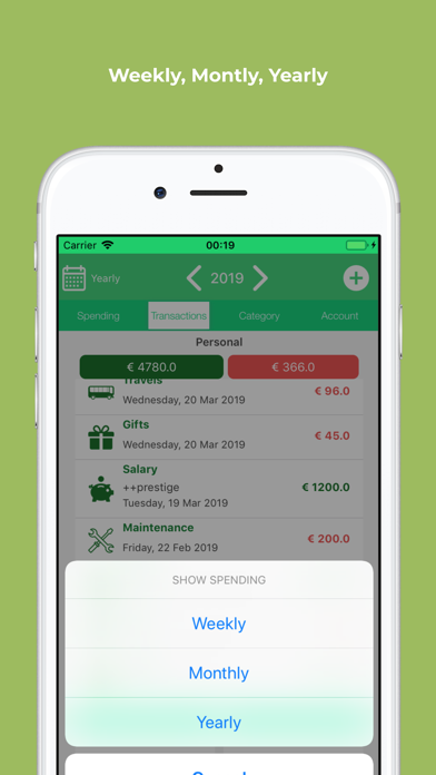 Home: Budget Plan screenshot