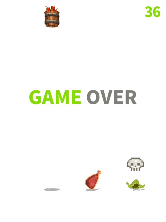 Hungry Zombie! iPad screenshot