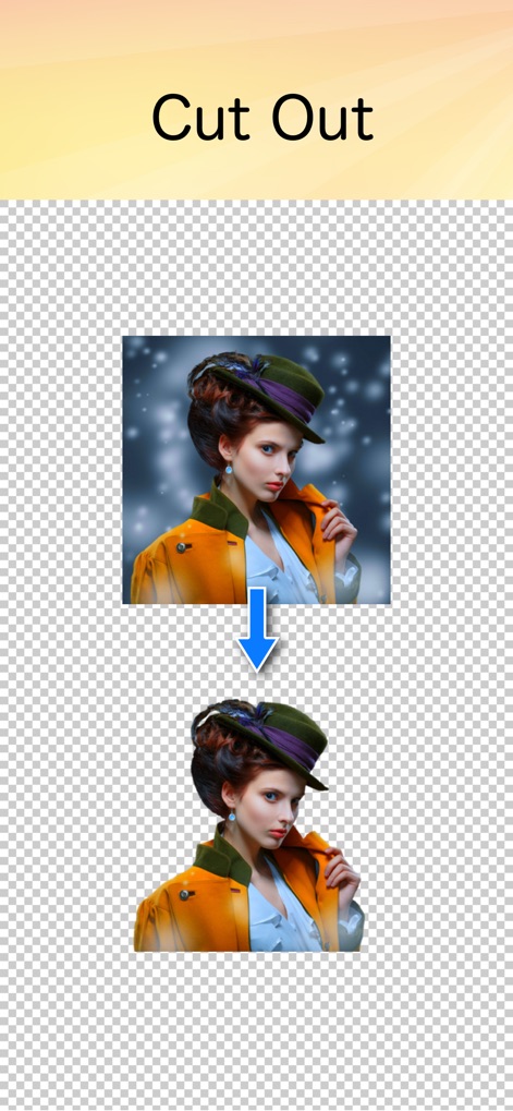 PhotoLayers - Discover the powerful background eraser tool, allowing users to precisely cut out subjects and achieve a clean transparent background with ease.