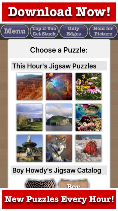 Screenshot #1 pour Stress Free Jigsaw Puzzles