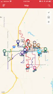 doublemap bus tracker iphone screenshot 1