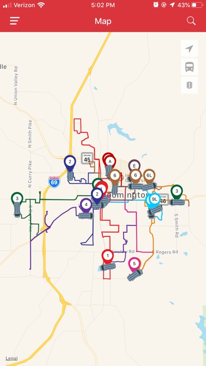 DoubleMap Bus Tracker