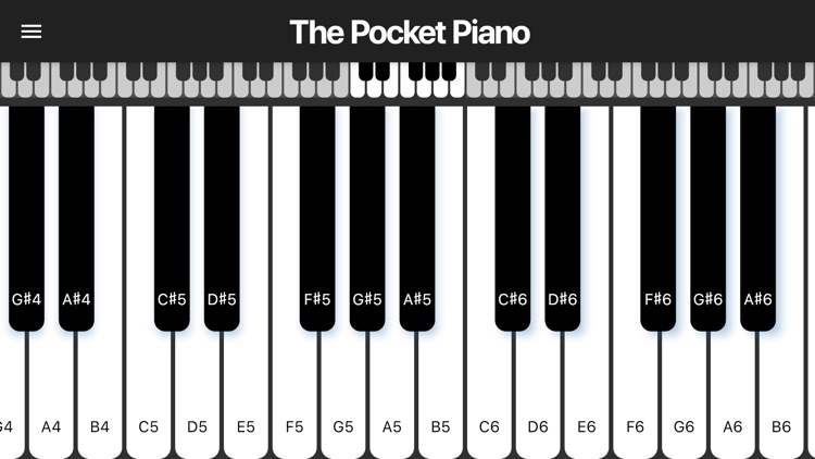 The Pocket Piano screenshot-3