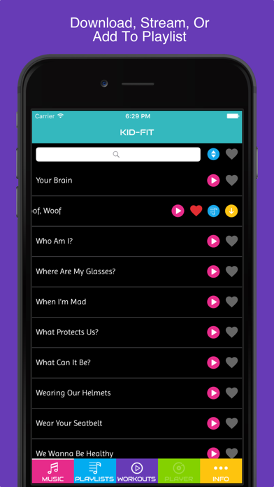KID-FIT Music Screenshot