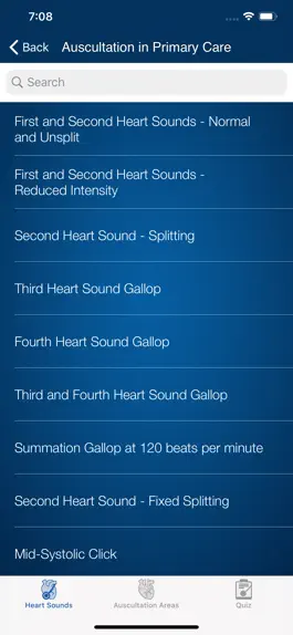 Game screenshot Heart Sounds Auscultation apk