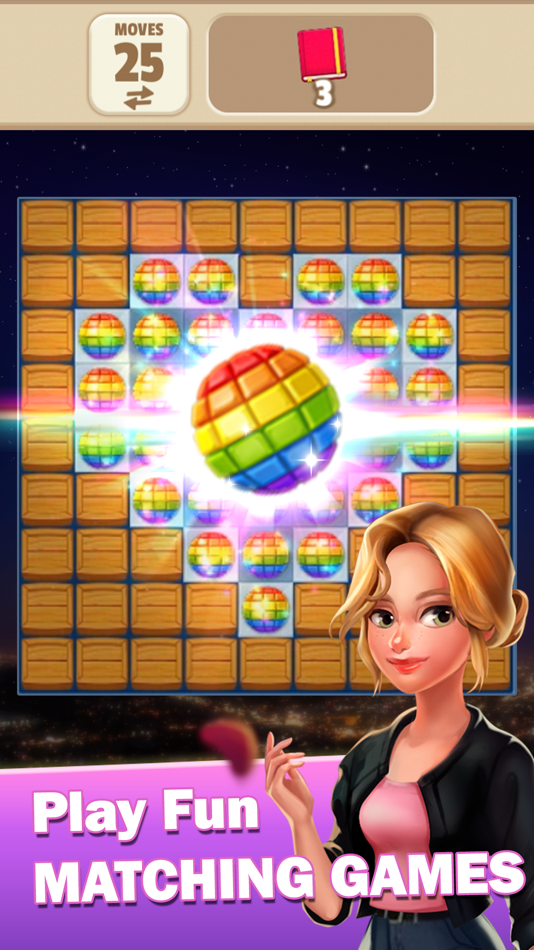 #3. Rachel's Diary - Match 3 (iOS) 由: CookApps