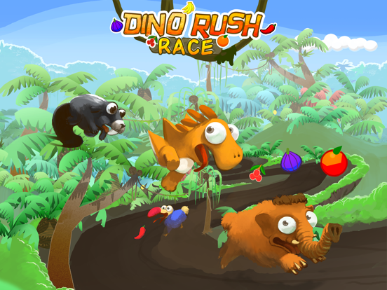 Screenshot #1 for Dino Rush Race