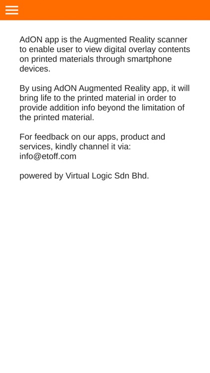 AdON Augmented Reality