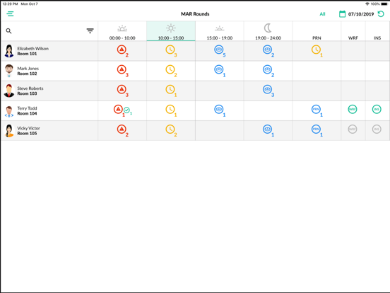 Screenshot #4 pour VCare EMAR App