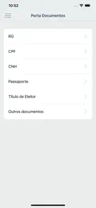 Porta Documentos App screenshot #2 for iPhone