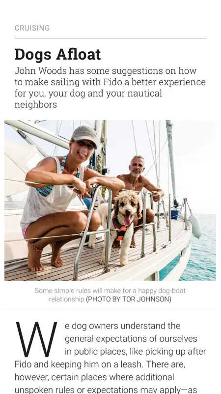 SAIL Mag screenshot 5 of 7