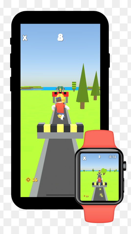 #3. Block Run World (iOS) 由: AlhoGames