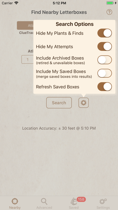 Clue Tracker For Letterboxing review screenshots