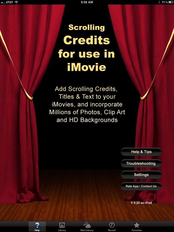 Screenshot #4 pour Scrolling Credits