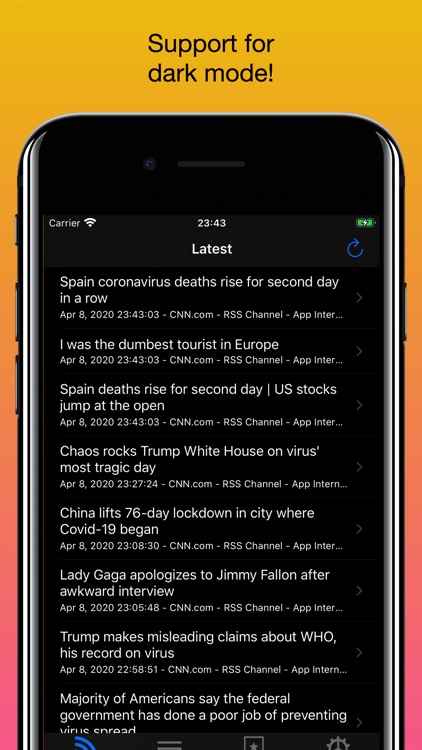 FLAT RSS Reader screenshot-4