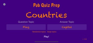 Pub Quiz Prep: Countries screenshot #1 for iPhone