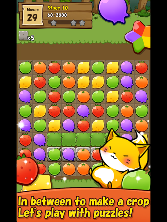 Happy garden of animals iPad screenshot 4 - Games app