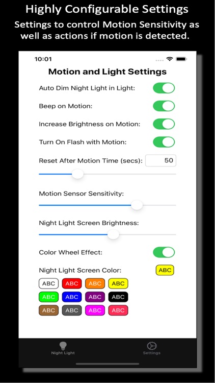 Night Light Motion Sensor