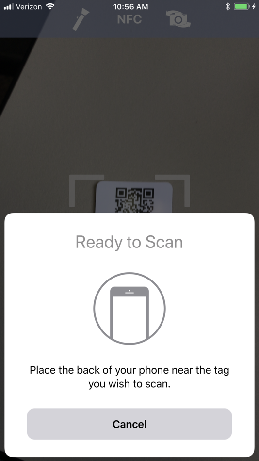 #4. NFC/QR Reader - Tap Tag Tech (iOS) 由: Tap Tag Technology LLC