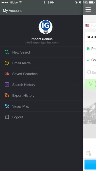 ImportGenius Screenshot