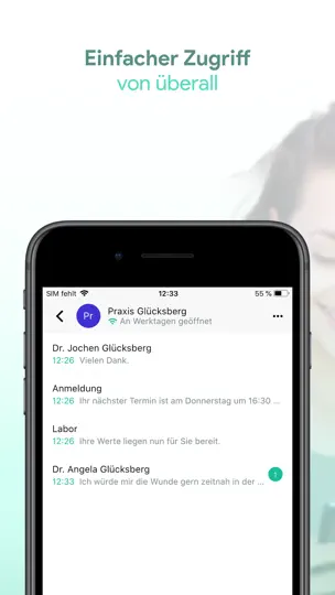 Screenshot von PatMed auf dem iPhone 3