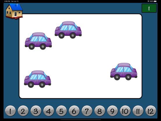 Subitizing Flash Cards iPad screenshot
