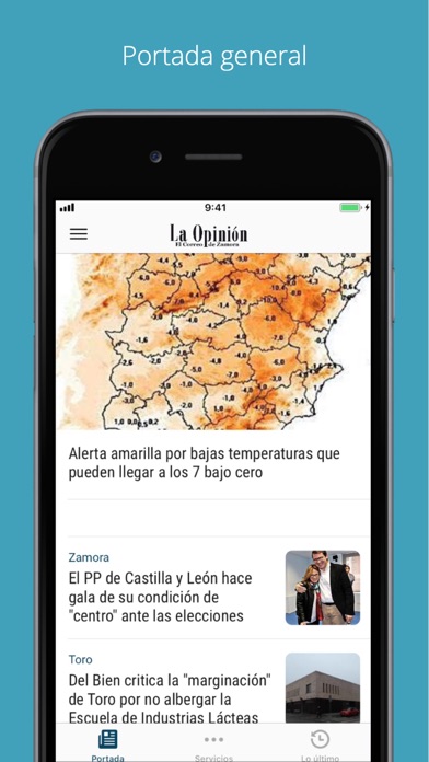La Opinión de Zamora Screenshot