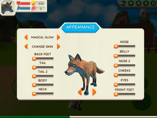Fox Family - Animal Simulator iPad screenshot 4 - Games app