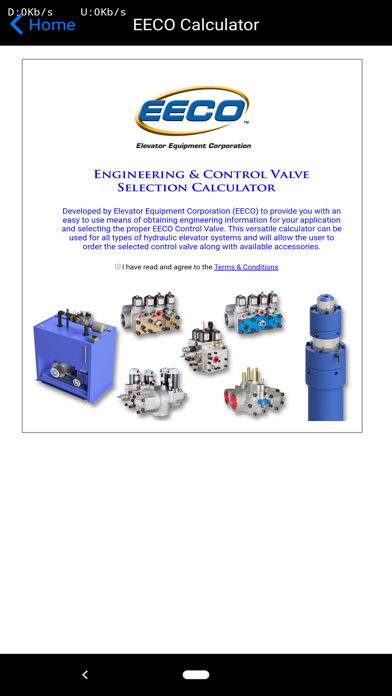 EECO VALVE COMPANION Screenshot