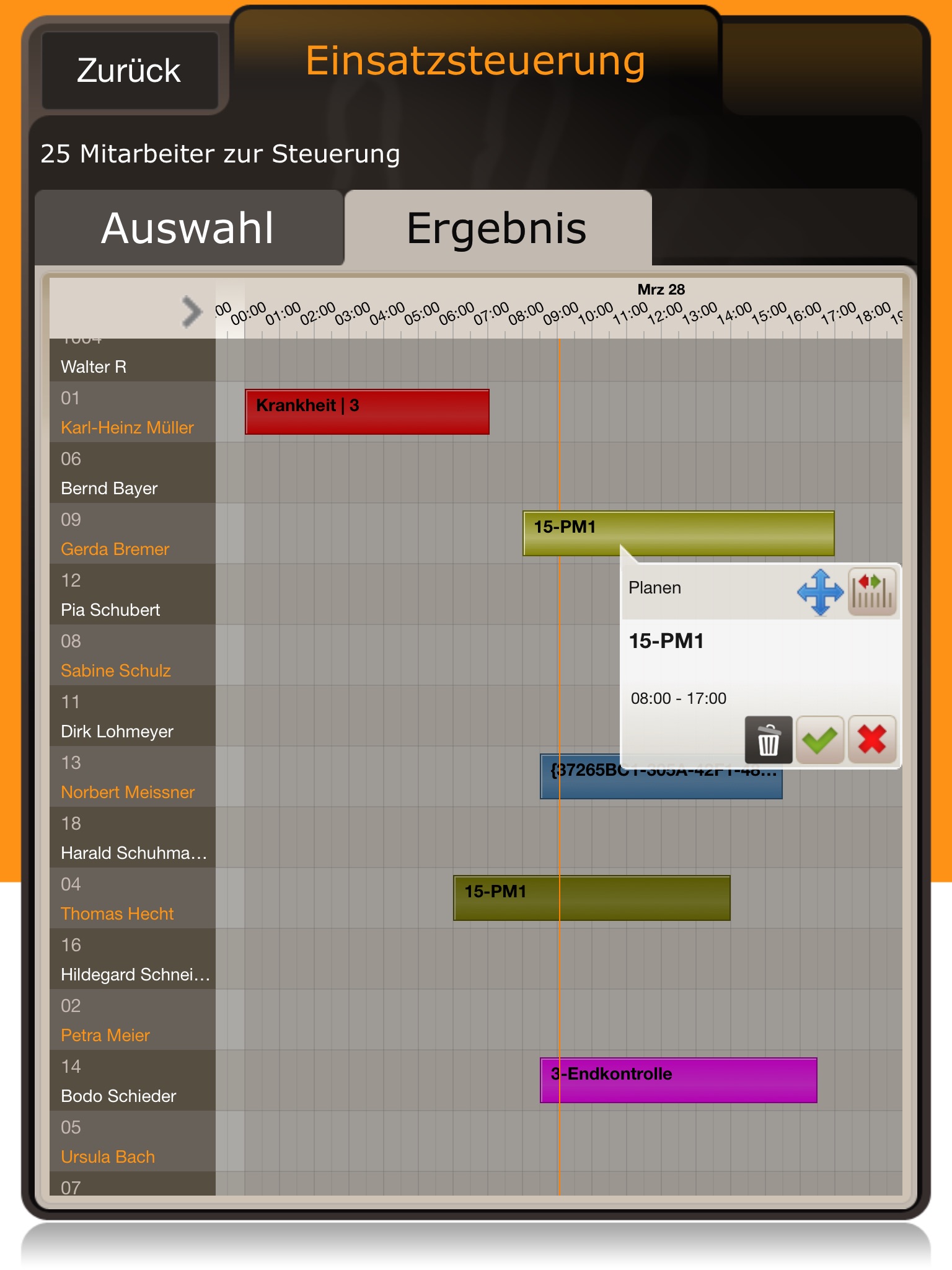 ATOSS Time Control Mobile WFM screenshot 3