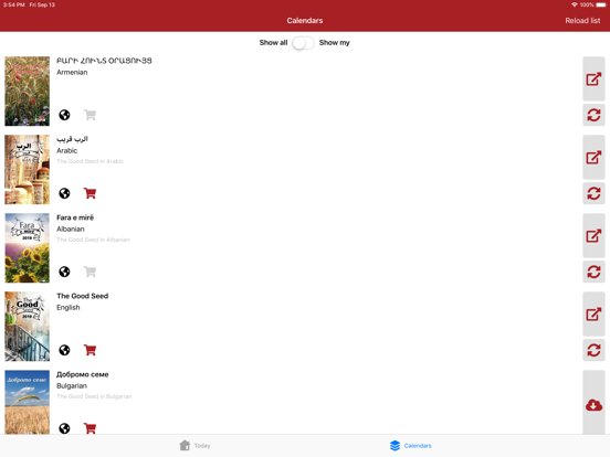 The Good Seed|The Lord is Near iPad screenshot 2 - Book app