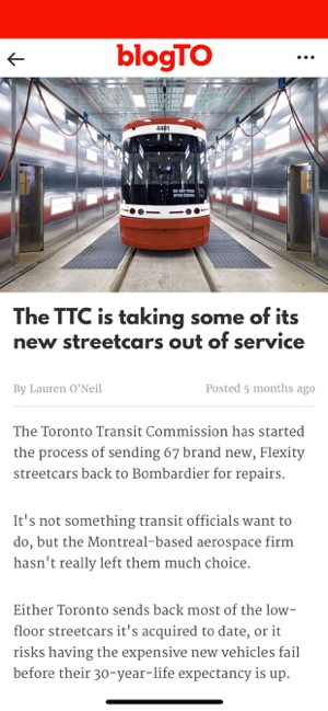 ‎blogTO on the App Store