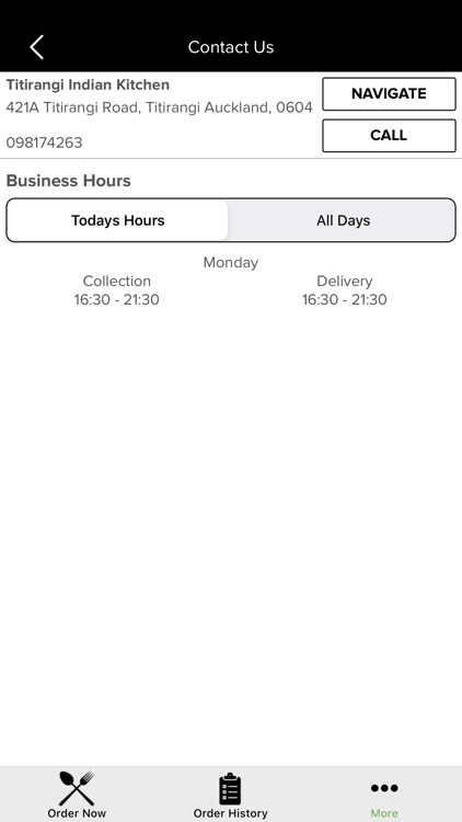 Titirangi Indian Kitchen. screenshot-3