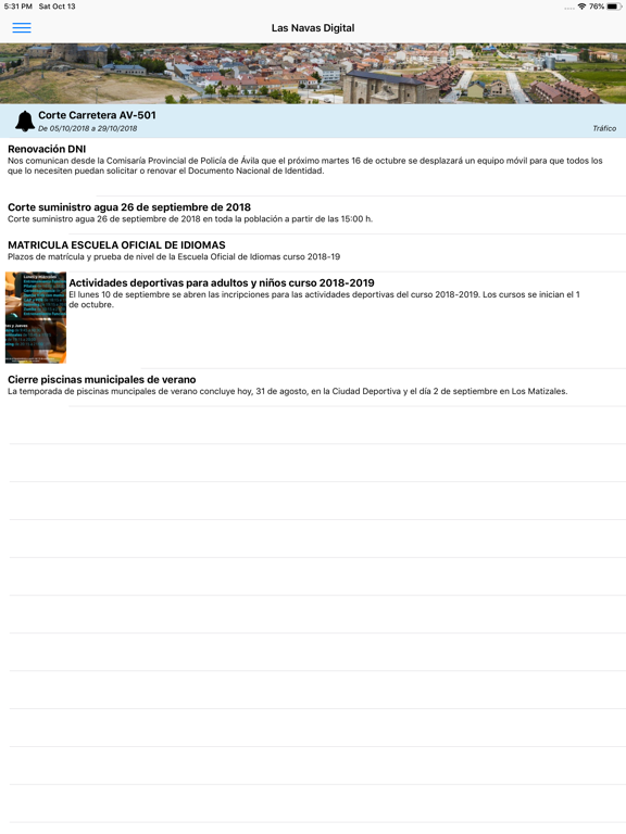 Screenshot #4 pour Las Navas Digital