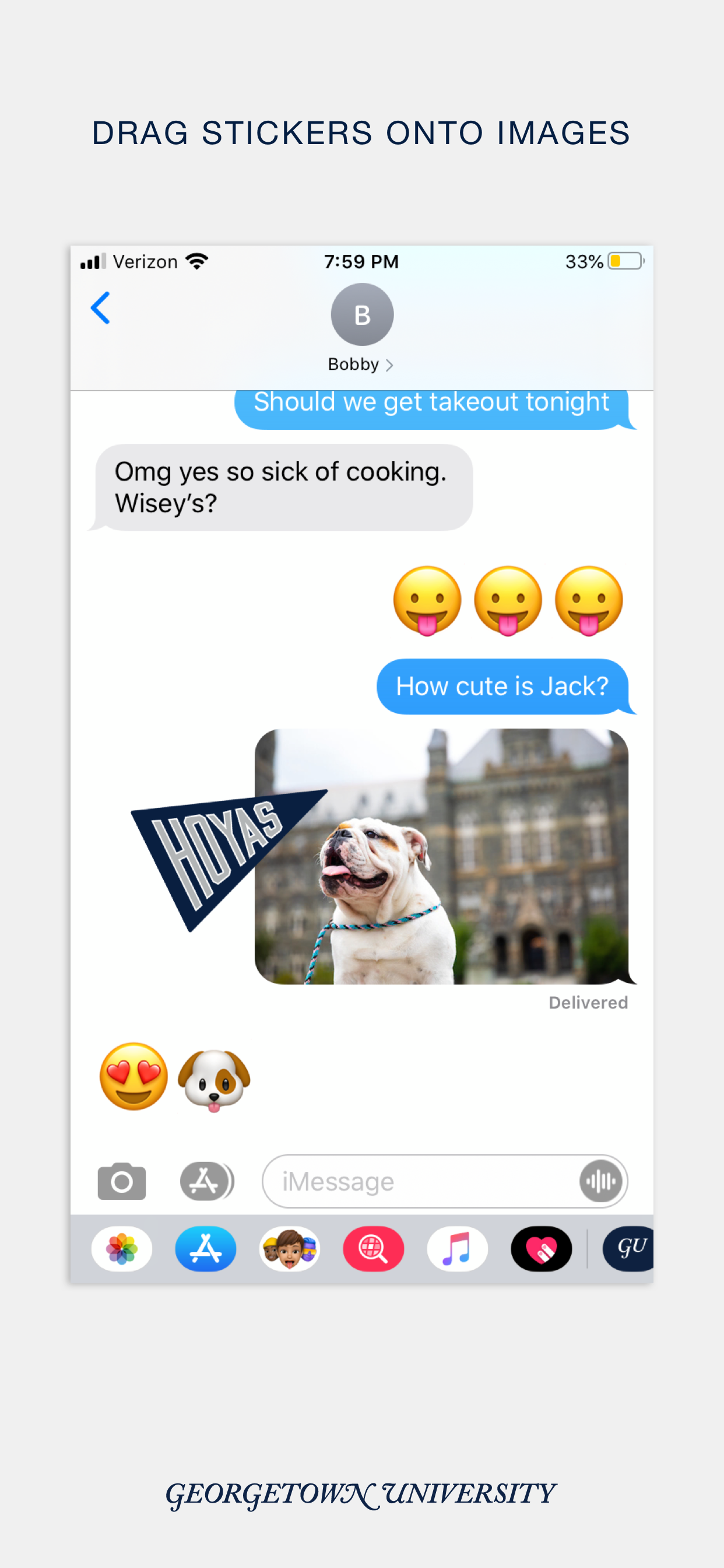 Georgetown Stickers