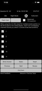 Exam Simulator For Network+ screenshot #2 for iPhone