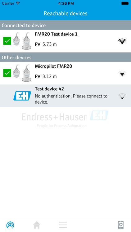 Endress Hauser Smartblue By Endress Hauser Instruments