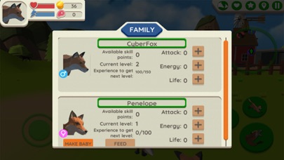 Fox Family - Animal Simulatorのおすすめ画像4