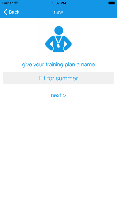 Screenshot #1 pour Your Personal Trainer