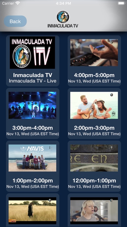 ITV Inmaculada TV screenshot-7