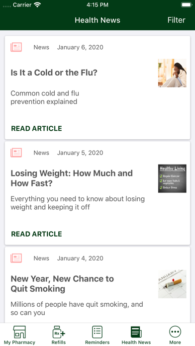 Four Seasons Pharmacy - WV iPhone screenshot 5 - Health & Fitness app
