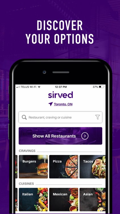 Sirved - Restaurant Menus screenshot-0