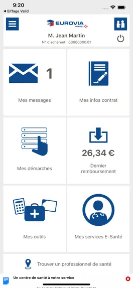 Game screenshot EUROVIA Santé apk