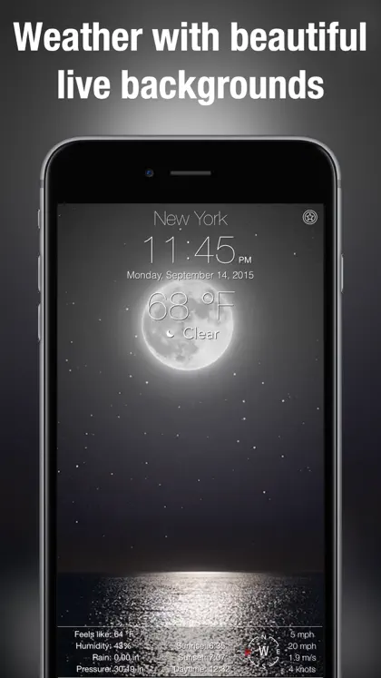 Screenshot 5 von 5 zu Living Weather HD Live +