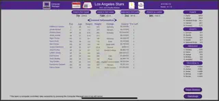 Hoops Manager 2 - Screenshot 1