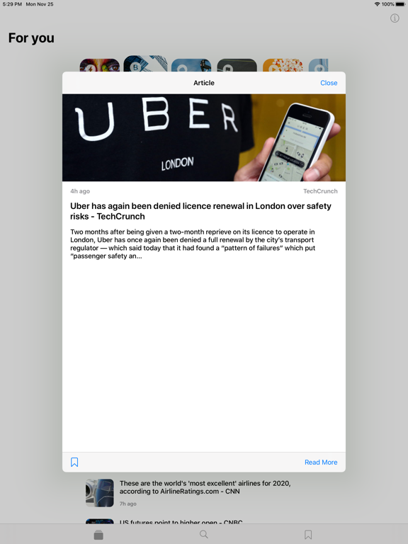 Simply News: Top News iPad screenshot 2 - News app