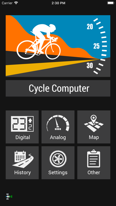 CycleComputer Screenshot